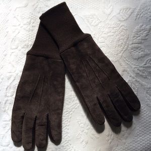 VTG Aris genuine suede gloves